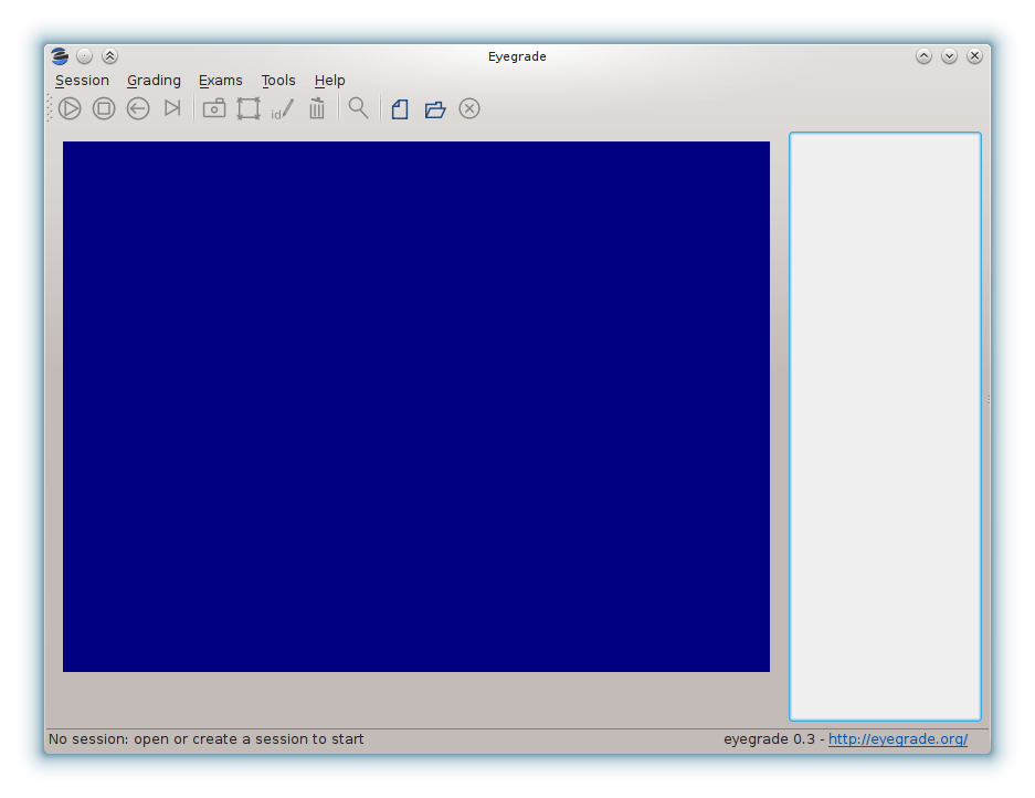 Eyegrade main window